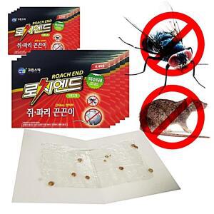 [2개구성] 크린스타 2매팩 쥐 5개 쥐트랩 쥐파리 로치엔드 쥐덫 FAW14CF42