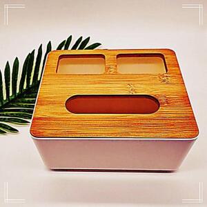 [2개구성] 리모컨 두루마리 다기능 원목 티슈 케이스 휴지 화장지 NWEE5CB5