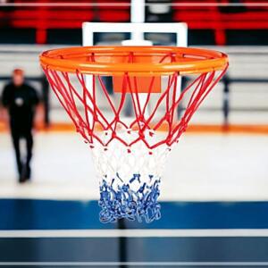 [2개구성] 베르 있네 품 망 바스켓 용 그물 링 골 대 3색세트 생활체육 구기종목 농구 네트 LWEB0DCB