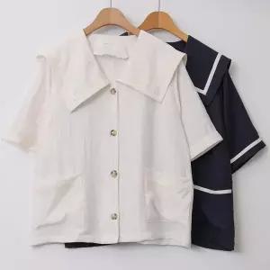 빅사이즈배색재킷 U693L506 버터링세라빅카라자켓 LY (37005427A)