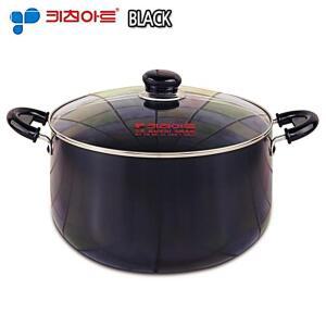 키친아트 쥬노블랙 28cm 곰 깊은 라면 그릇 양은 ARWC54E73