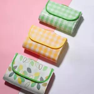 피크닉 매트 휴대용 방수 체크 돗자리