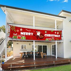 [2개구성] 현수막 장식 데코 산타성탄 초대형 파티 용품 인형 산타클로스 크리스마스 LWD40B23