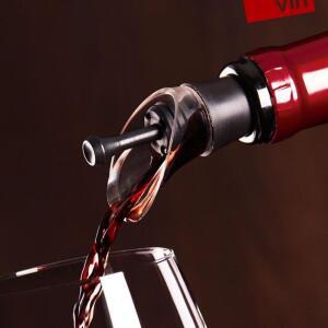 [2개구성] 사은품배큐빈 앤 2in1 마개 스토퍼 푸어러 와인 서버 AEWBDB416