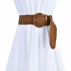 라탄벨트 클래식 자켓 드레스 넓은 벨트 남녀공용