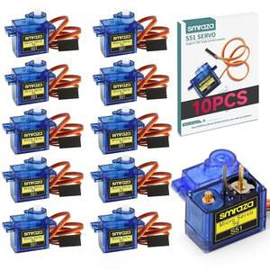 프로젝트, RC 로봇, 로봇 암, 제어, SG90 자동차 9G 보트 기어) 위한 미니 및 헬리콥터, Smraza 모터 서보 비행기, 키트(메탈 10개 리케이션을