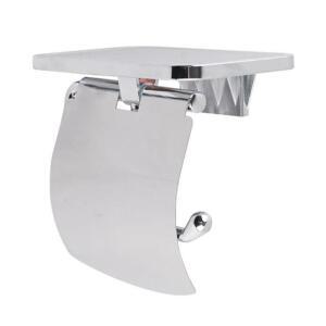 [2개구성] 일체형 휴폰 물티슈 두루마리 걸이 선반 거치 대 IPWB1A22A