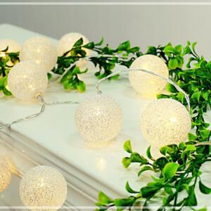 [2개구성] 주트리 트리 조명 전구 코튼볼 30구 실버점멸有 USB연결 FAW9AC74E