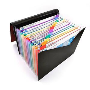 [2개구성] 업체HYJU협력체 파일 화일 13칸 바인더 서류철 매 화이트 DUWBF5405