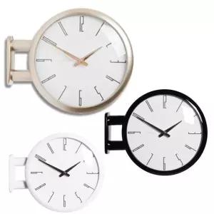 거실 양면 집들이 선물 원형 벽시계 벽걸이 개업 엔틱