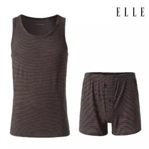 엘르이너웨어 메가히트 스트라이프 남성런닝트렁크세트EEMRN822EEMTK822BR 3106114