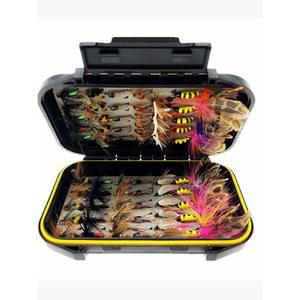 플라이 낚시 미끼 건조 24Pcs-Single 연어에 송어 배스에 Style 1.