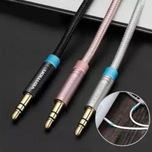 aux 컬러 오디오 케이블 2m 로즈골드/옥스/단자/연결/연결선/연장/연장선/음향/오디오잭/케이블잭/용품