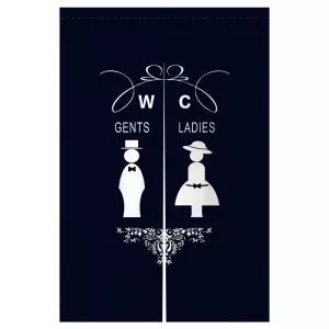 카페 식당 화장실 가림막 탈의실 패브릭 토일렛 매장 벽걸이 바란스 가림천