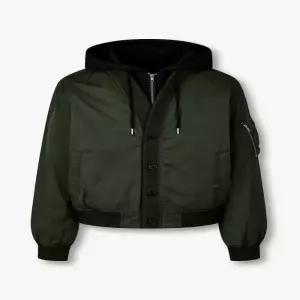 [백화점 홈쇼핑 정품] 스튜디오 톰보이 [MEN] MA1 후드 트리밍 다운 점퍼 9155414123