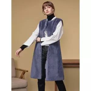 리오벨 리버시블양모롱베스트 390263