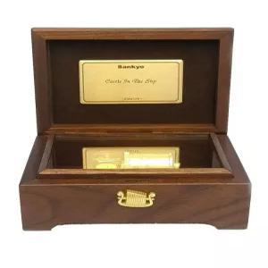 원목 오르골 뮤직박스 크리스마스 장식품 뮤직 빈티지 기념품 선물