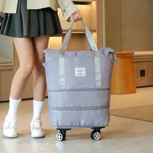 짐가방 패션가방 바퀴달린 대용량 여행가방 트래블백 보스턴백 QWFHYRZE