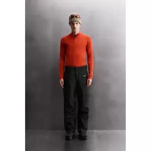 ZARA 스키 집업 압축 티셔츠 - 브라이트 레드 {WLM}