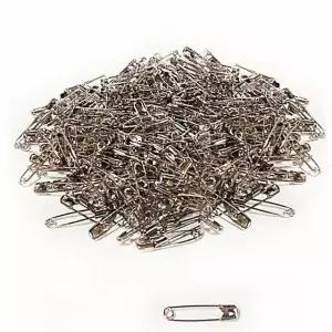 실버색 실핀 27mm 고리핀 100g 옷핀 안전핀 옷삔 QW187089
