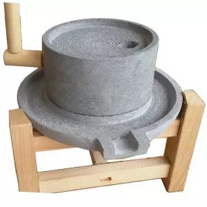 맷돌 두유 정통 수동 콩국수 그라인더 두부 두부만들기 가는 전통 콩 옛날 분쇄기 기계