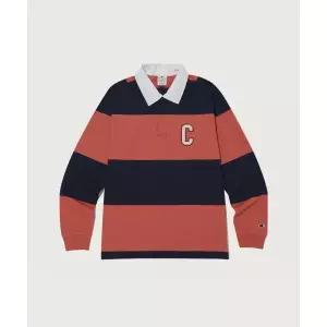 챔피온 CHAMPION C로고 긴팔 럭비 티셔츠 Normal Coral CKTS3F820C2 289398