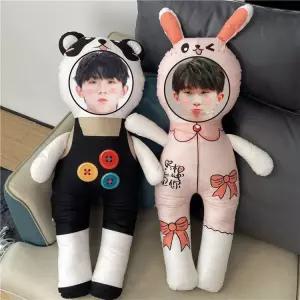 사진포토인형 인형 쿠션 얼굴 생일 베개 선물 사진 프린팅 아이돌굿즈 안고자는