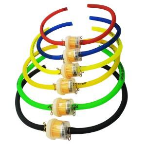 바이크 오토바이 범용 가스 연료 필터 및 파이프 49cc 50cc 110cc 125cc Motocross Dirt Pit Bike Moped 스