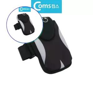 쌍문상회 스포츠 암밴드 그레이 스마트폰 이어폰홀