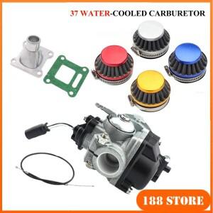 ATV 49cc 성능 19mm 카브 기화기 에어 필터 2 스트로크 49 Cc 미니 소형 포켓 바이크 용 메인 폴드 어셈블