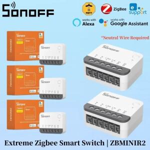 SONOFF ZBMINIR2 익스트림 Sonoff Zbmini R2 Zigbee 스위치 미니 소형 소형 크기 넓은 신호 분리 릴레이 모