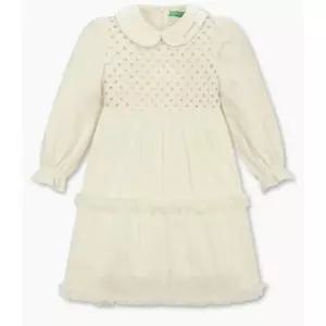 [백화점 홈쇼핑 정품] 베네통 키즈 25FW-스페셜 벨벳 샤 원피스QAOP24561