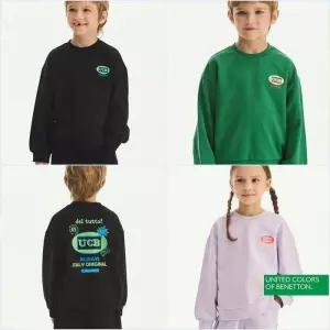 [백화점 홈쇼핑 정품] 베네통 키즈 25FW 스트릿 맨투맨or바지 택1 QAMT01541,QATP01541