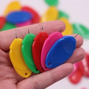 자동 바늘 스레더  노인 가이드 DIY 기계 재봉틀 작업 크로스 스티치 도구용 심플 장치  5 개  10 20 개