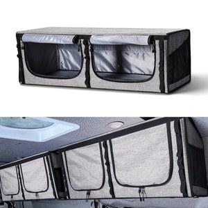 메르세데스-벤츠 스프린터, 포드 트랜짓 밴을 위한 BKIKI RV 오버헤드 소프트 사이드 수납 캐비닛 36인치