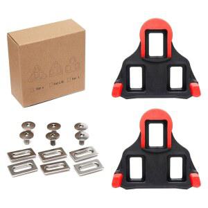 시마노 SPD-SL 잠금 사이클링 페달과 호환되는 포트그로이 자전거 클리츠 실내 및 로드 바이크