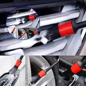 쌍문상회 세차브러쉬 청소솔 내부 외부 5종 붓 타이어 휠 자동차솔 세척솔