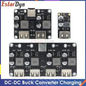 USB QC3.0 DC-DC 벅 컨버터 충전 스텝 다운 모듈 6-32V 9V 12V 24V-고속 회로 기판 5V