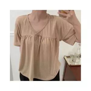 나야홍 빅사이즈 509 후르츠브이린넨셔링티 DMOS543