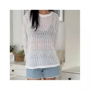 나야홍 빅사이즈 507 페미닌망사트임티셔츠 DYPU922