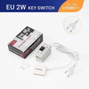 재봉틀 조명 U자형 산업용 램프  드릴 프레스 작업대용 마그네틱 작업 EU/US 플러그