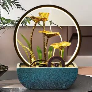 미니 분수대 가정용 인공 소형 가습기 인테리어분수