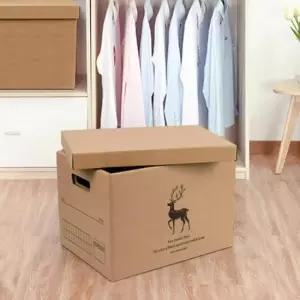 [생활] DIY 크라프트 사슴 종이박스 39x28cm 종이정리함