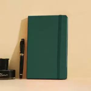 [문구/오피스] 유선 밴드노트 A5 다크그린 업무노트 유선노트