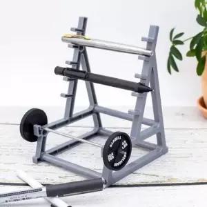 [문구/오피스] 바벨 모양 펜 거치대 데스크 소품 인테리어 악세사리 필기구 정리함