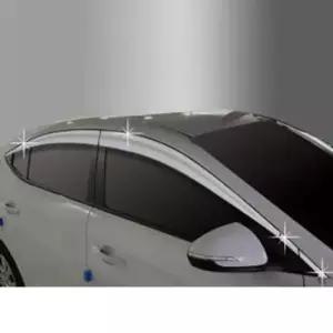 [CAR] 아반떼AD 썬바이저 크롬 선바이저 윈도우 빗물받이 6P
