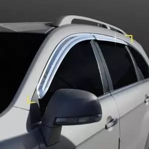 [CAR] 캡티바 크롬 썬바이저 빗물받이 윈도우 햇빛가리개 4P