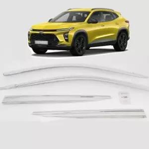 [CAR] 트랙스 크로스오버 크롬 썬바이저 빗물 햇빛가리개