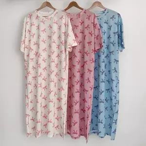 빅사이즈사랑해요 S254L406 베리리본박스핏원피스 MA (16207458A)