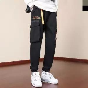 [의류] 면바지 면바지 밴딩팬츠 면 여아 스키니팬츠 여자 캐